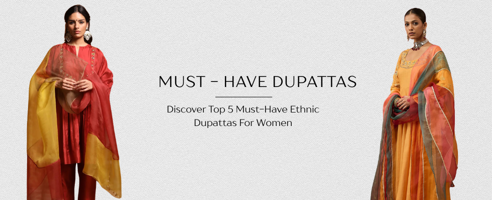 ethnic dupattas for women