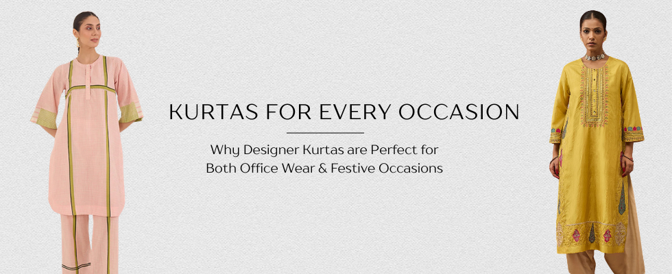 designer kurtas for office & festival