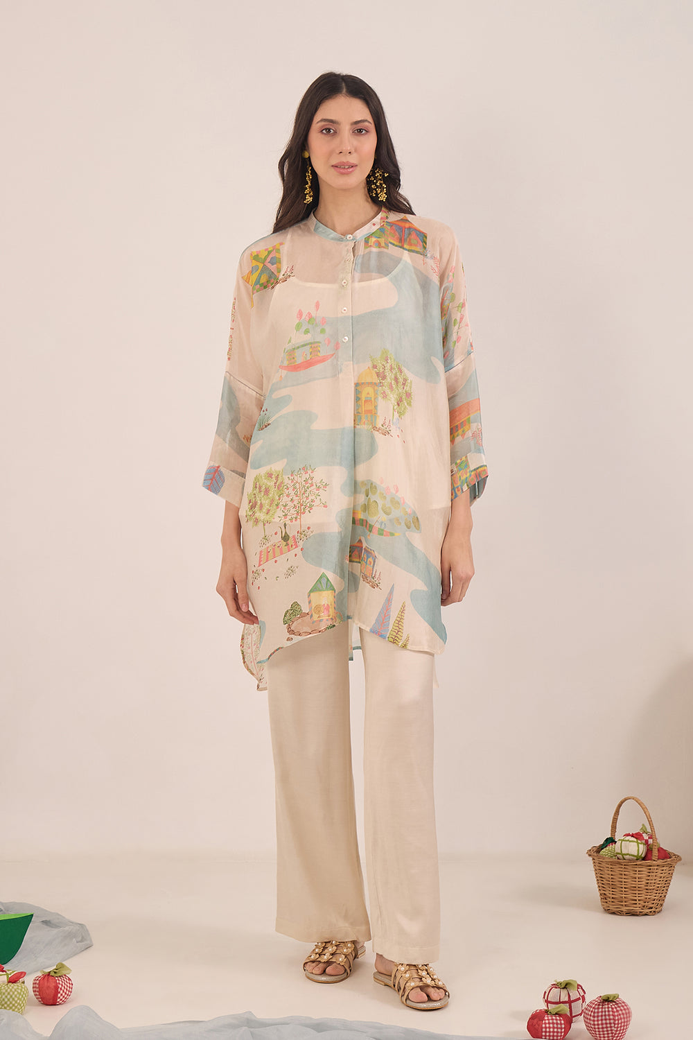Silk Organza Tunics