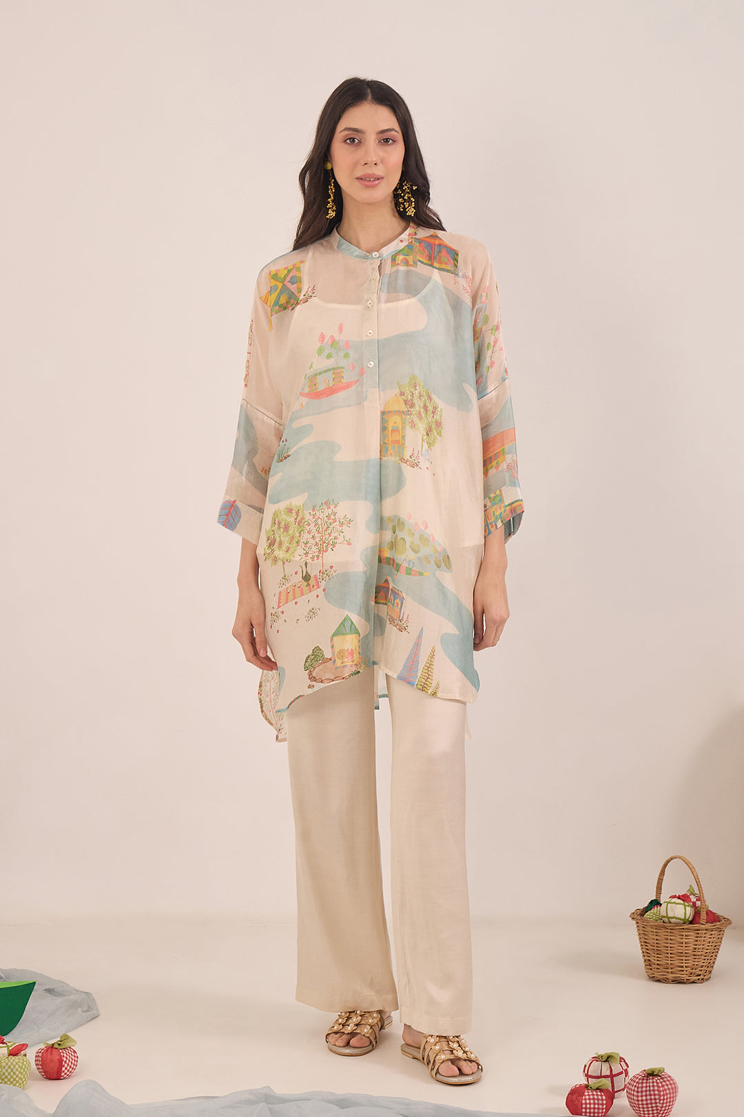 Silk Organza Tunics