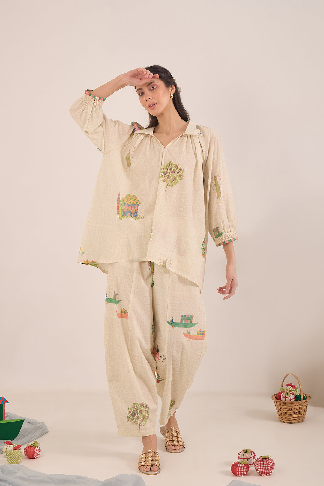 GULPOSH: BOAT PANTS