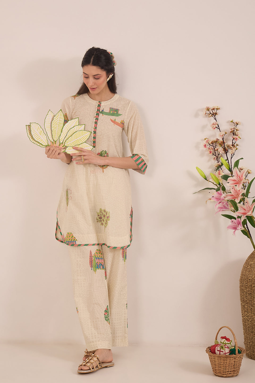 Stylish Cotton Co-ord Set 