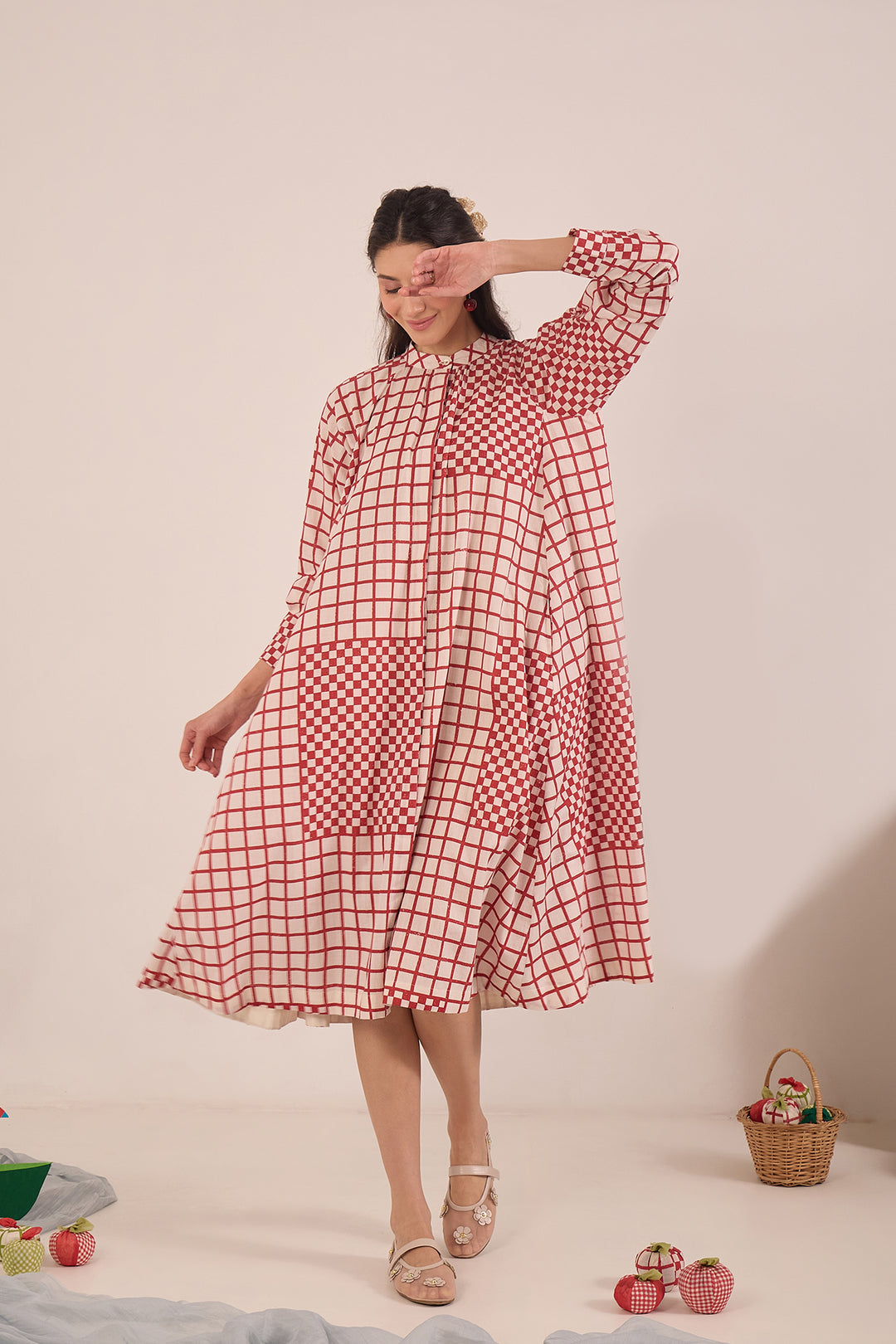 Check Dress