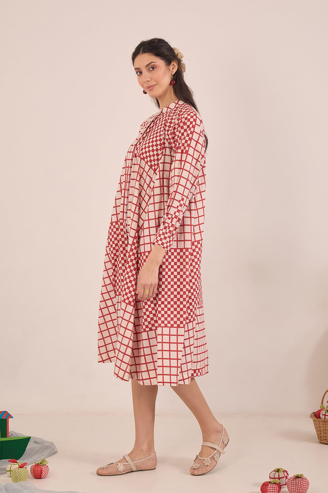 Checkered Dress