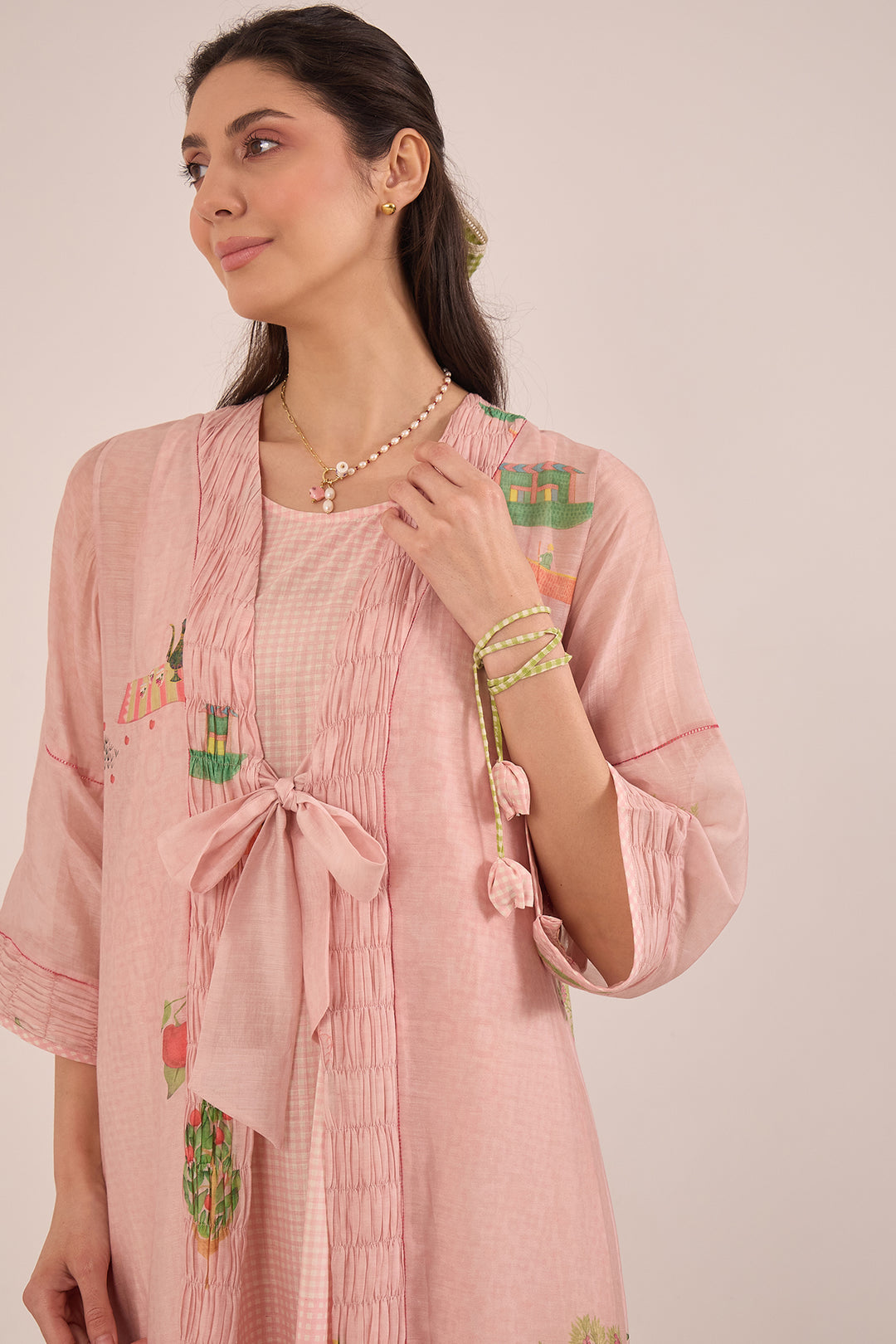 pleated dress online