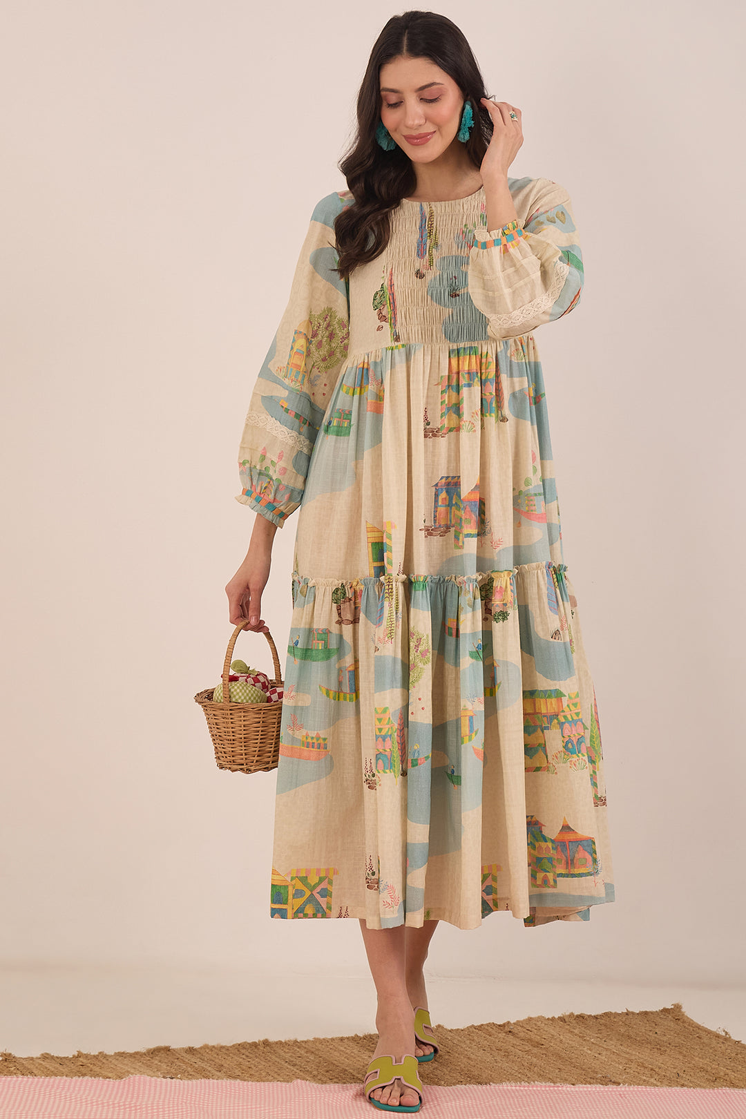 trendy cotton dress