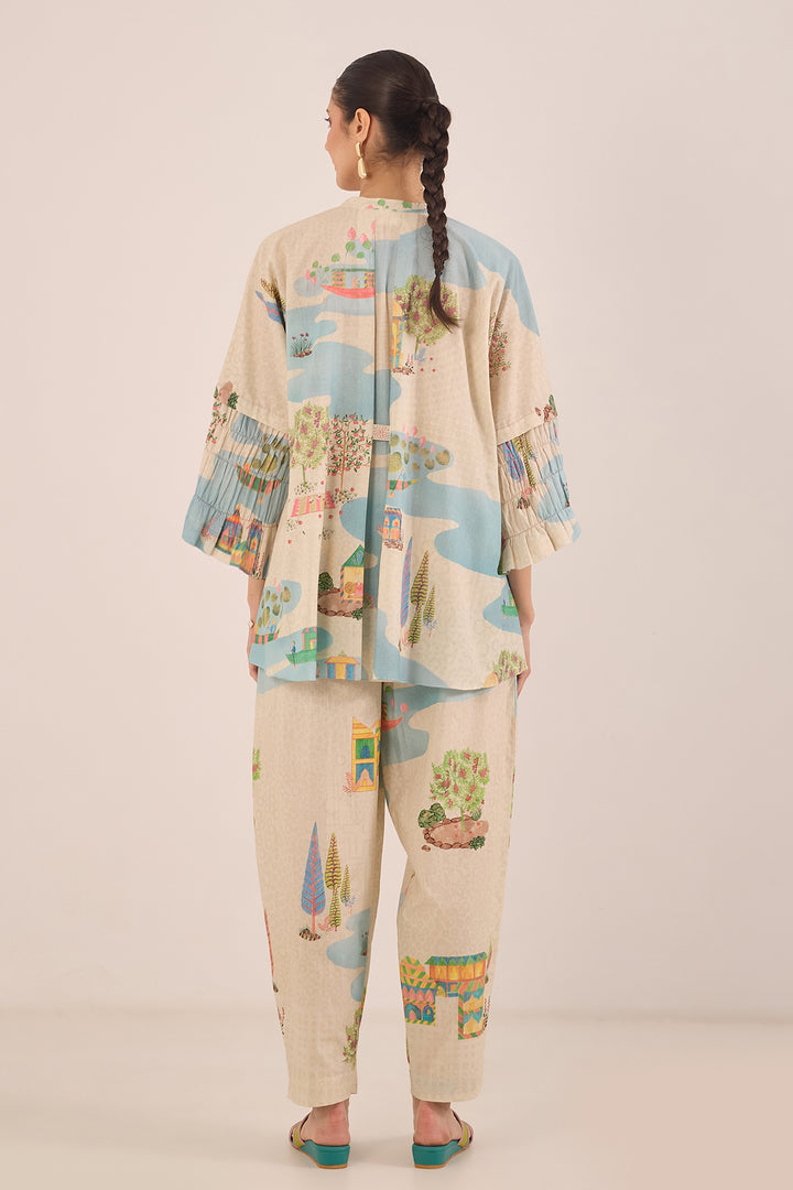 SAFAR: COTTON BOAT PANTS