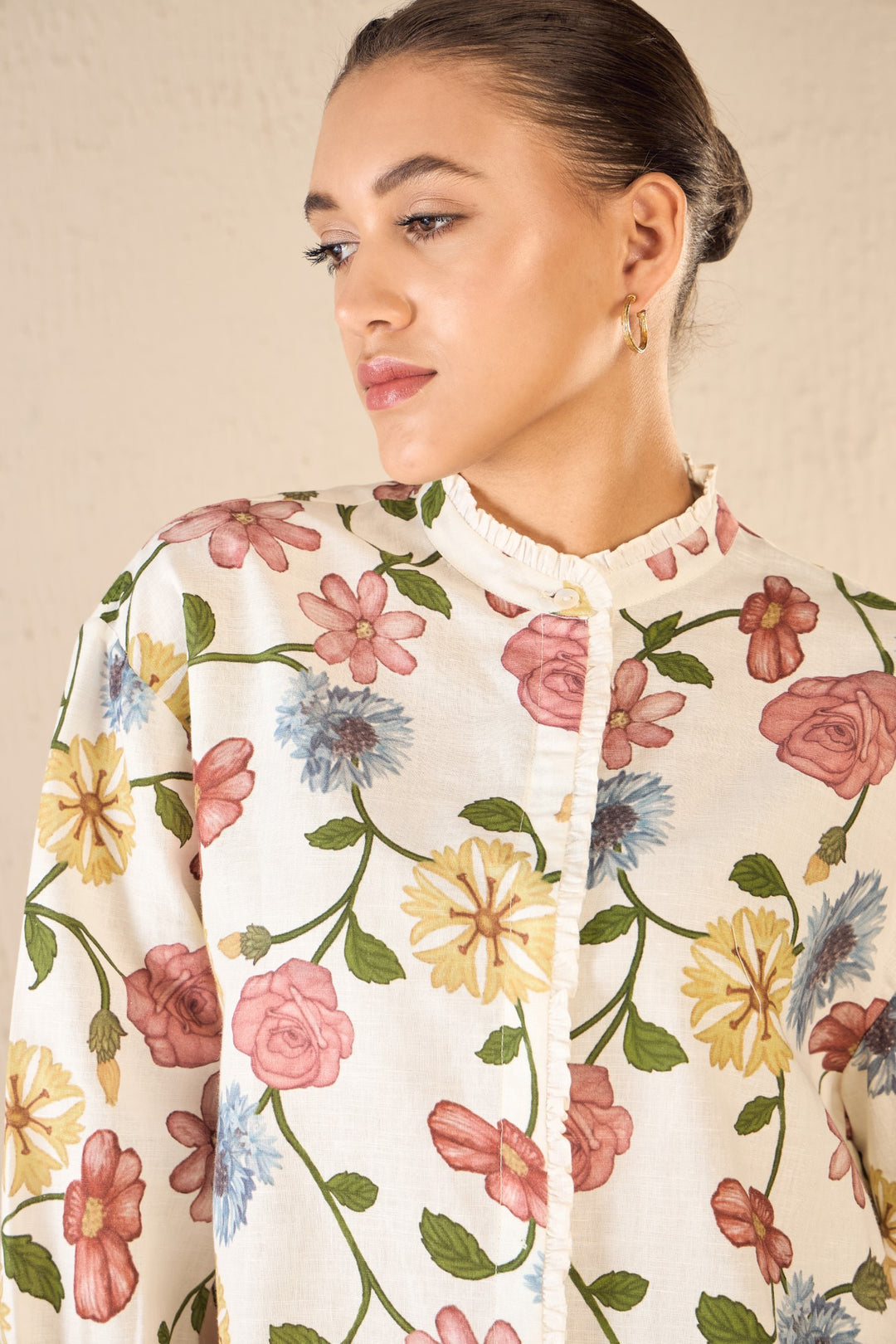 FLORA: MULTICOLOR FLORAL SHIRT