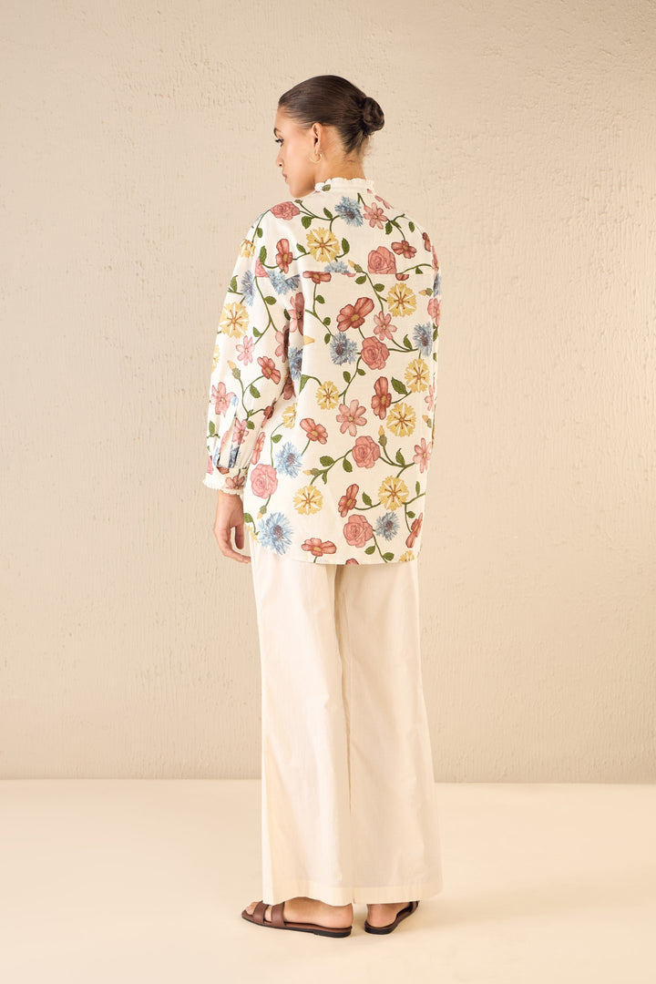 FLORA: MULTICOLOR FLORAL SHIRT