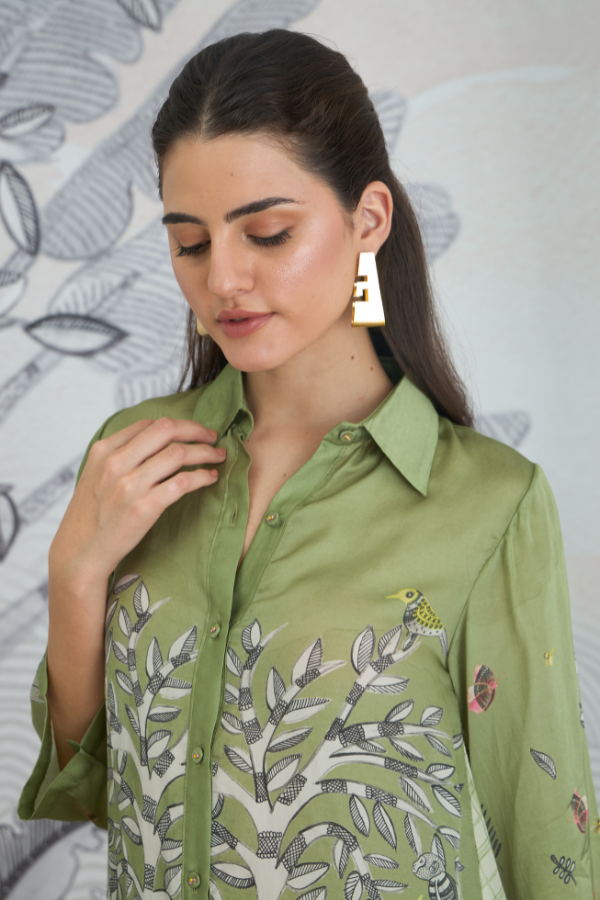 ASYMMETRICAL SHIRT