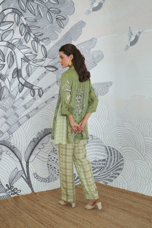 ASYMMETRICAL PANT