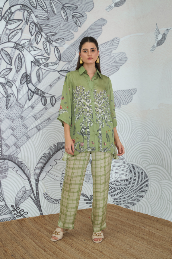 ASYMMETRICAL PANT