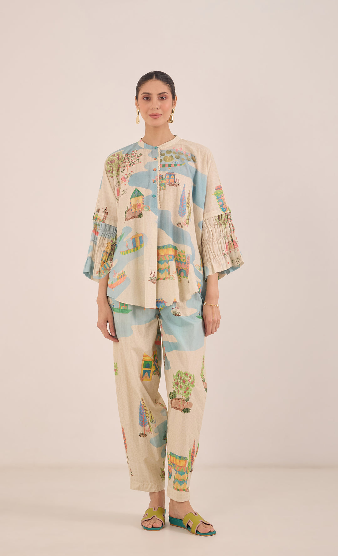 SAFAR: COTTON NAMAH TOP