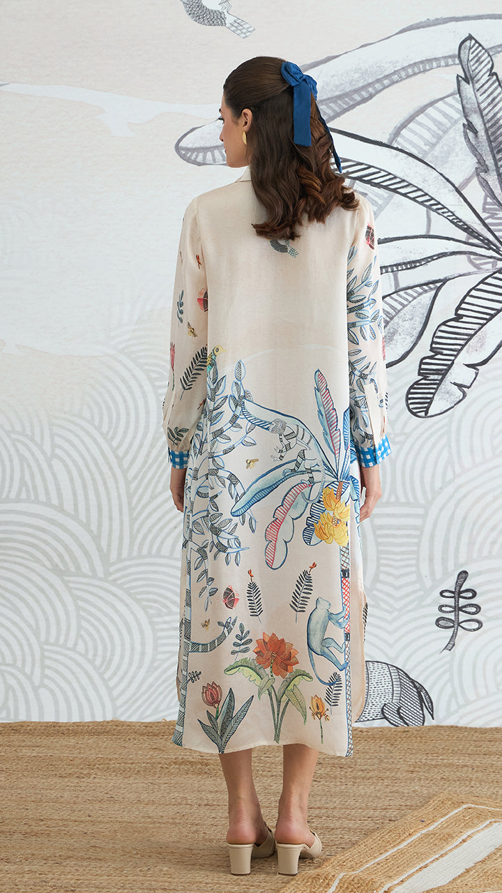 JUNGLE SHIRT DRESS