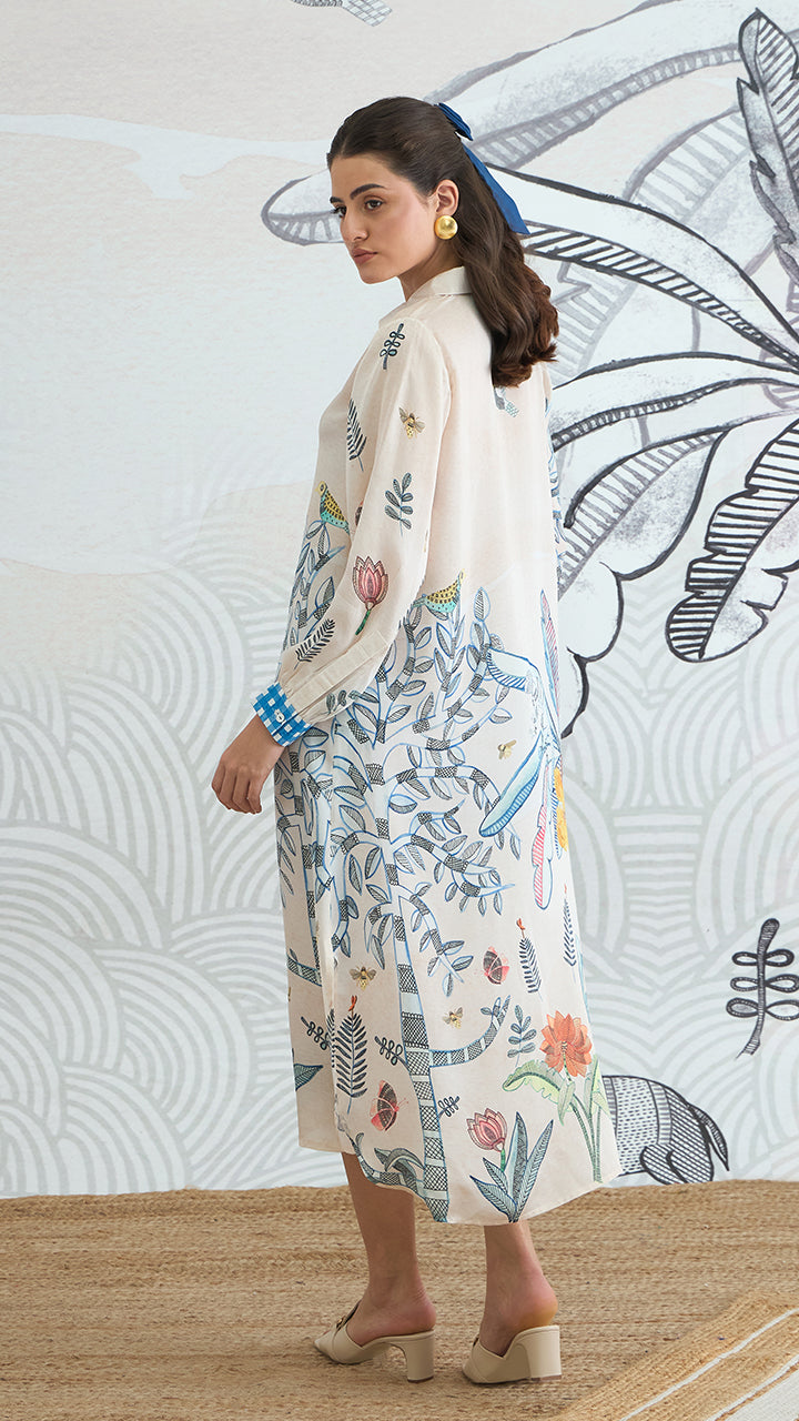 JUNGLE SHIRT DRESS
