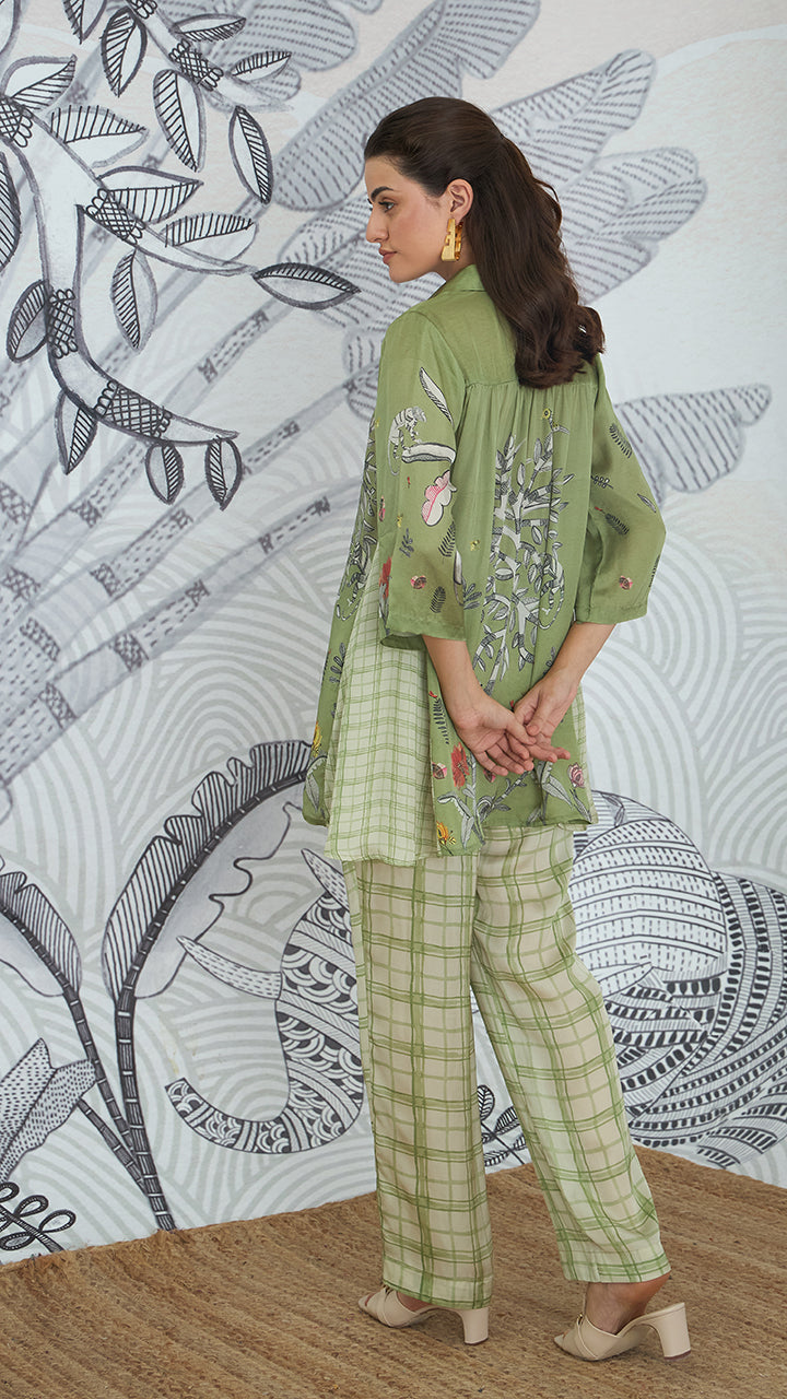 ASYMMETRICAL PANT