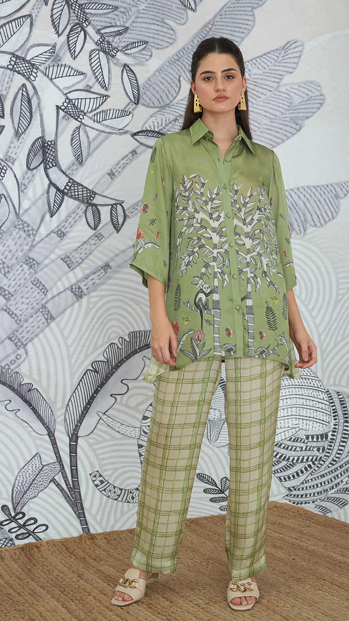 ASYMMETRICAL PANT