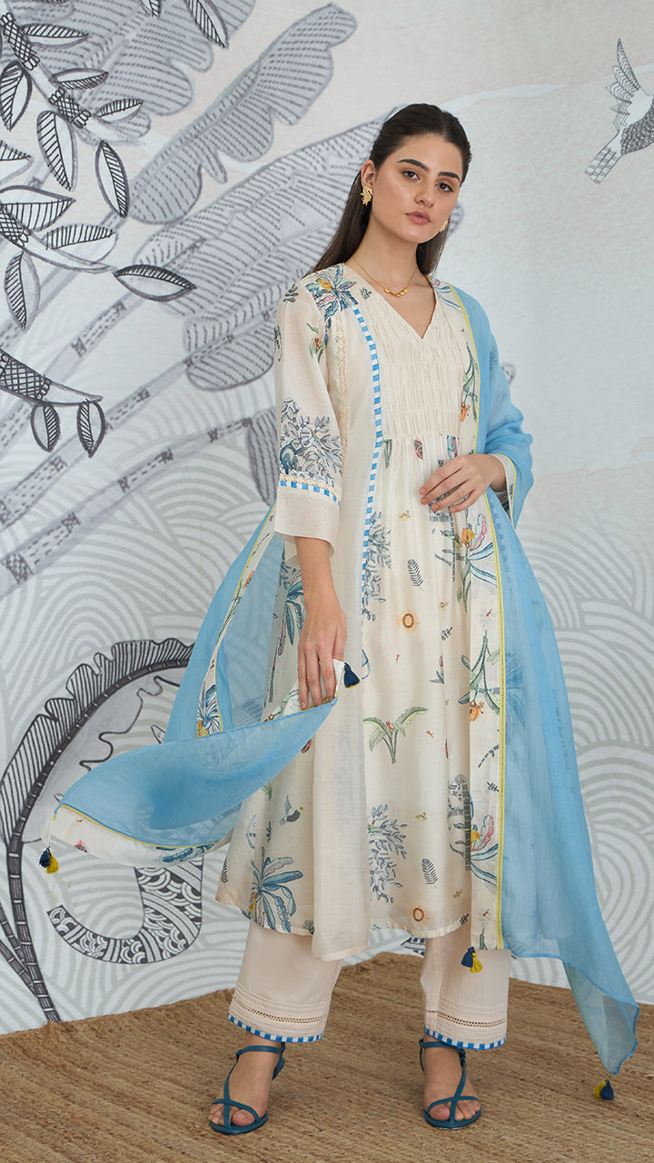 JUNGLE ANARKALI PANTS