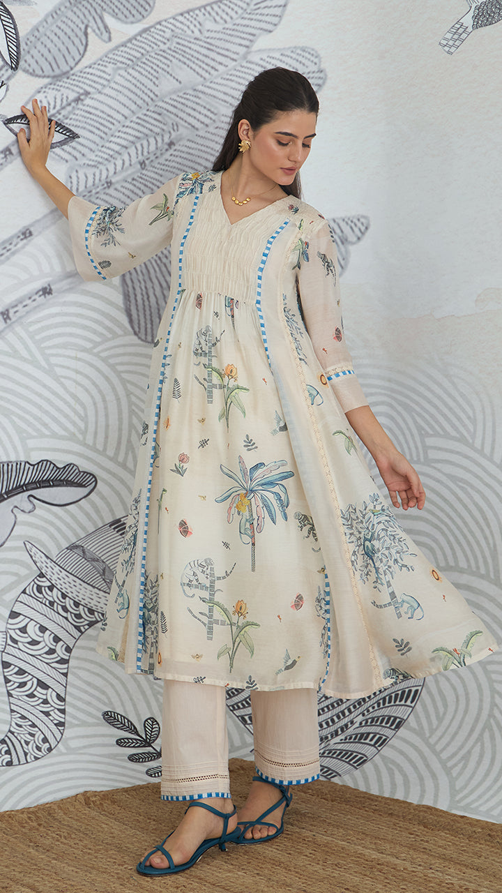JUNGLE ANARKALI TOP