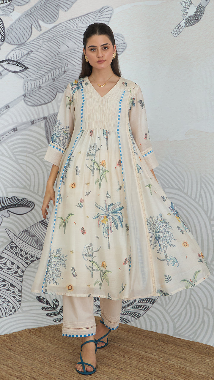 JUNGLE ANARKALI PANTS