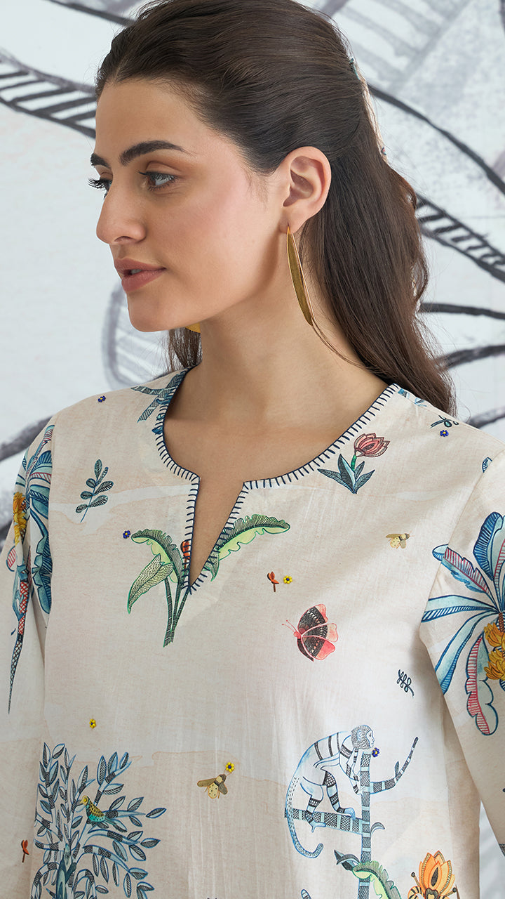 JUNGLE CO-ORD TOP