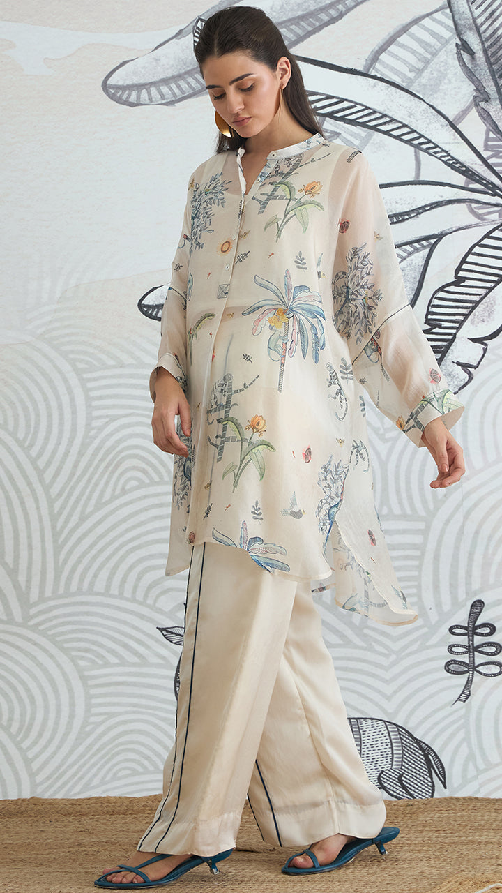 JUNGLE KIMONO TUNIC