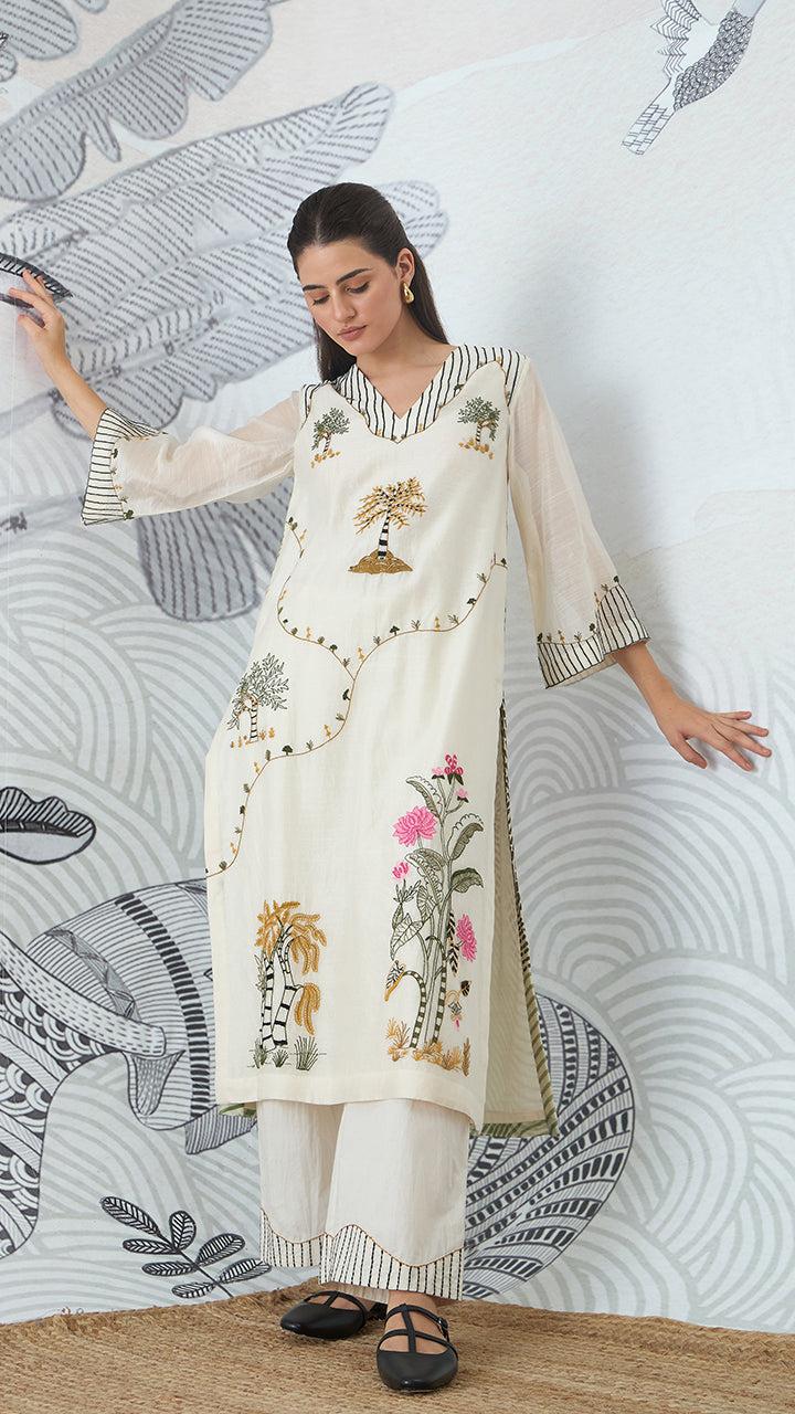 MOUNTAIN EMBROIDERY KURTA