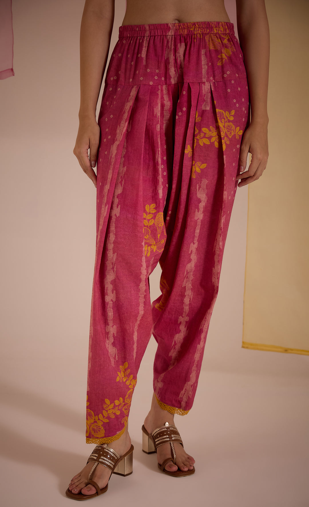 SAMAHAR: Blush Pink Tulip Salwar