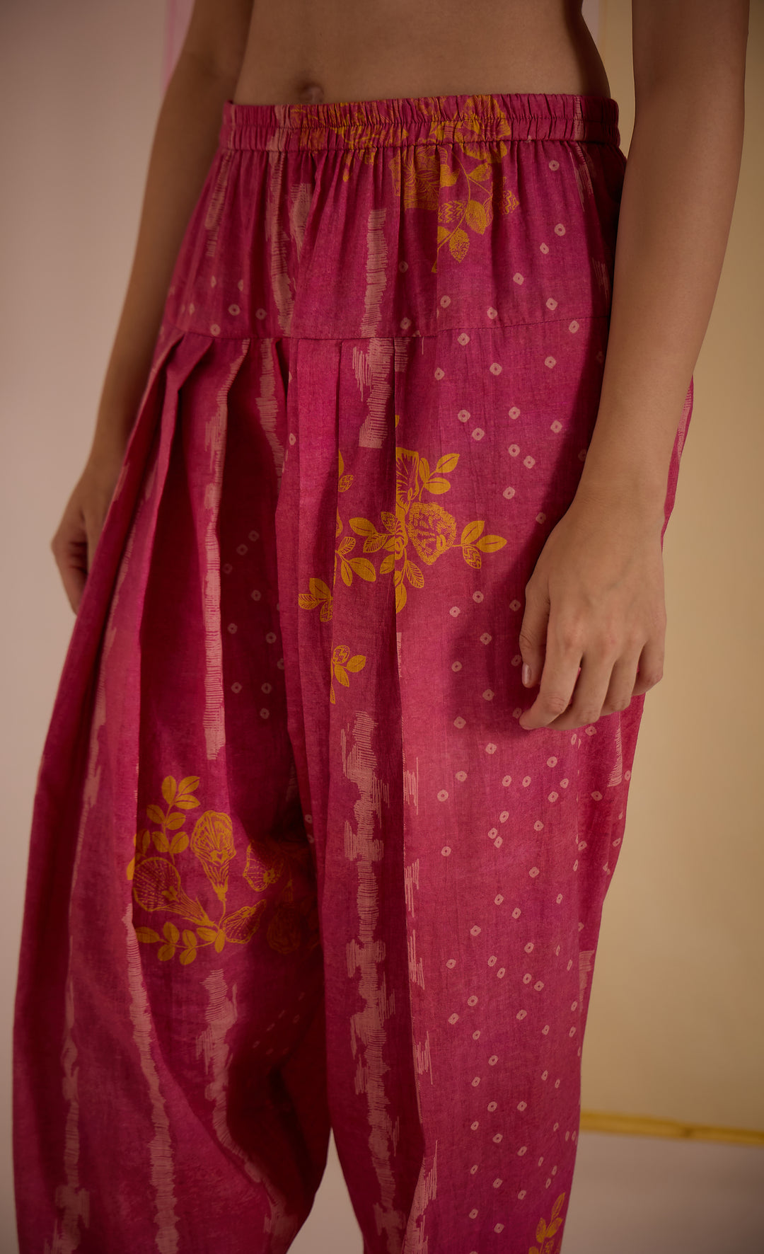 SAMAHAR: Blush Pink Tulip Salwar