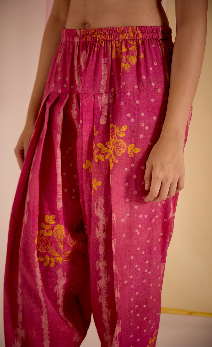 SAMAHAR: Blush Pink Tulip Salwar