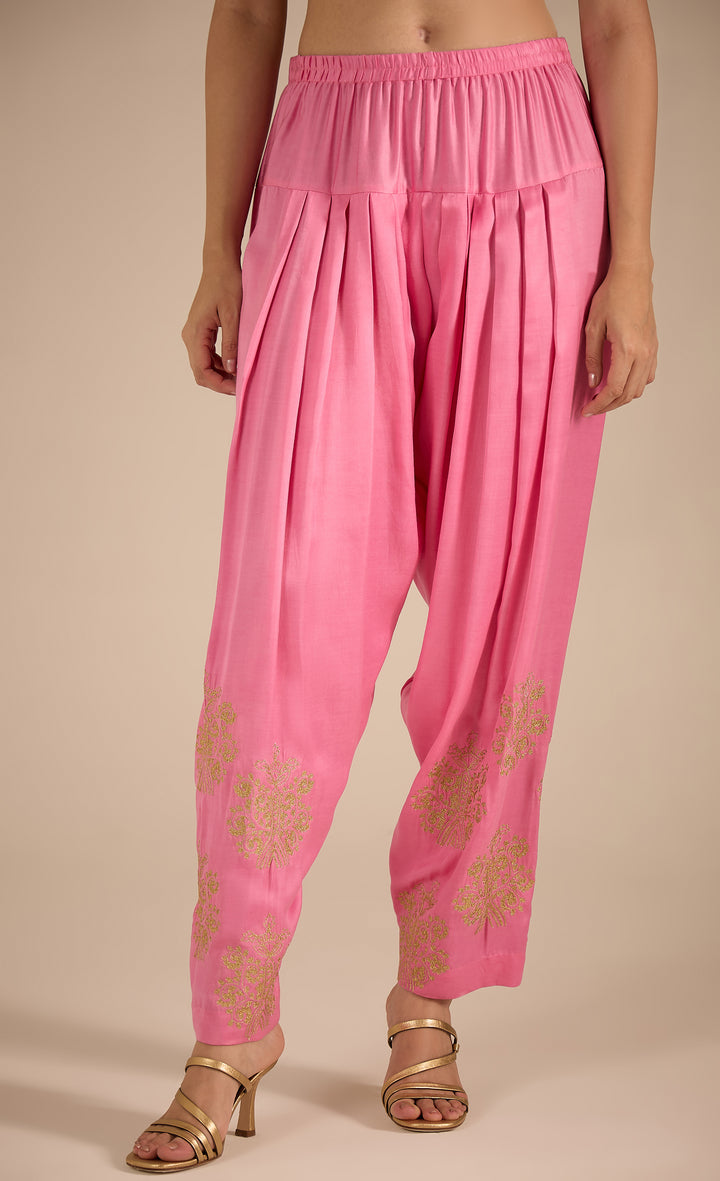 Baithak: Baby Pink Salwar