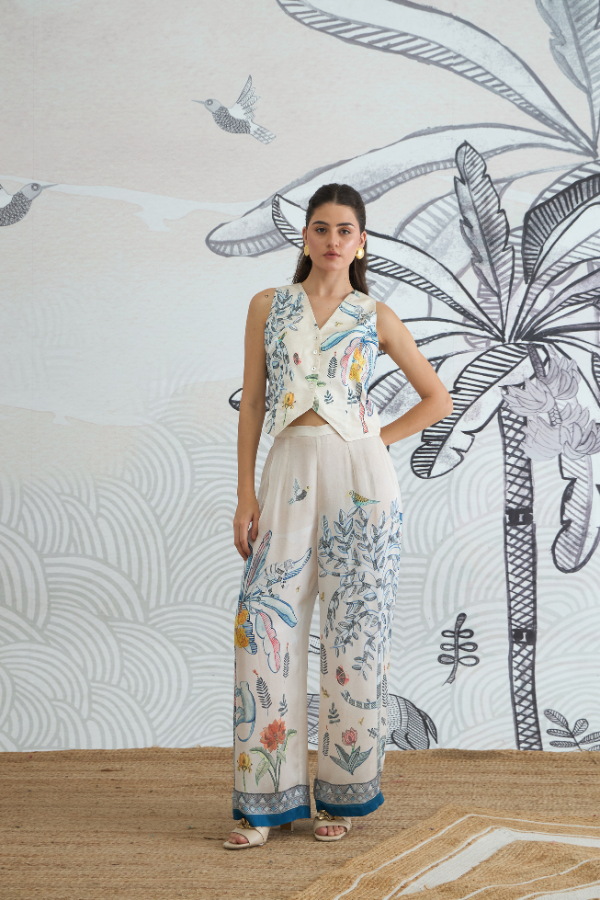 JUNGLE WAISTCOAT TOP