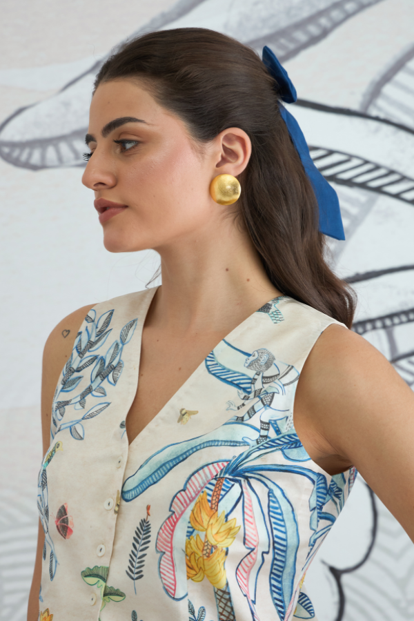 JUNGLE WAISTCOAT TOP