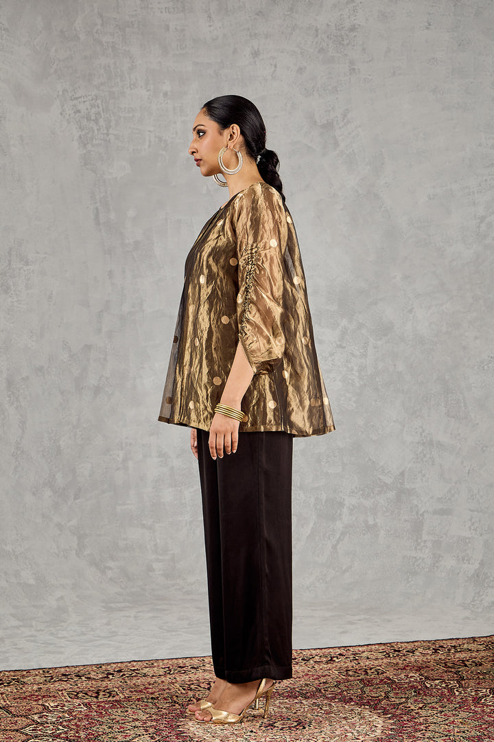 GOLDEN POLKA CO-ORD SET