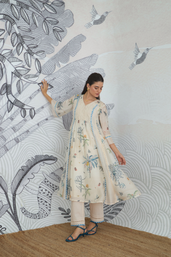 JUNGLE ANARKALI TOP