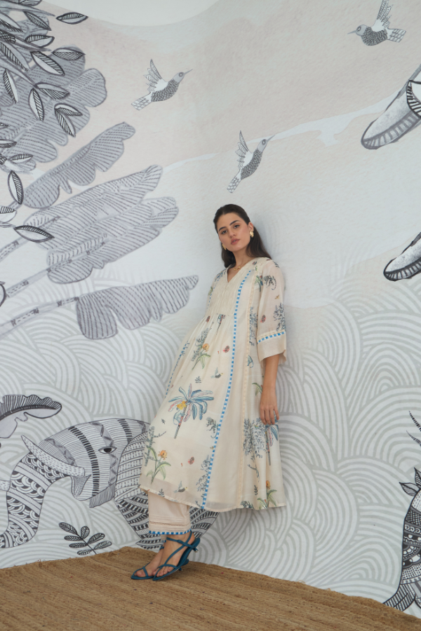 JUNGLE ANARKALI TOP