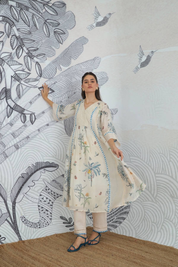 JUNGLE ANARKALI PANTS