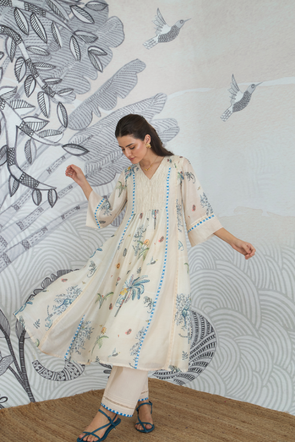 JUNGLE ANARKALI PANTS