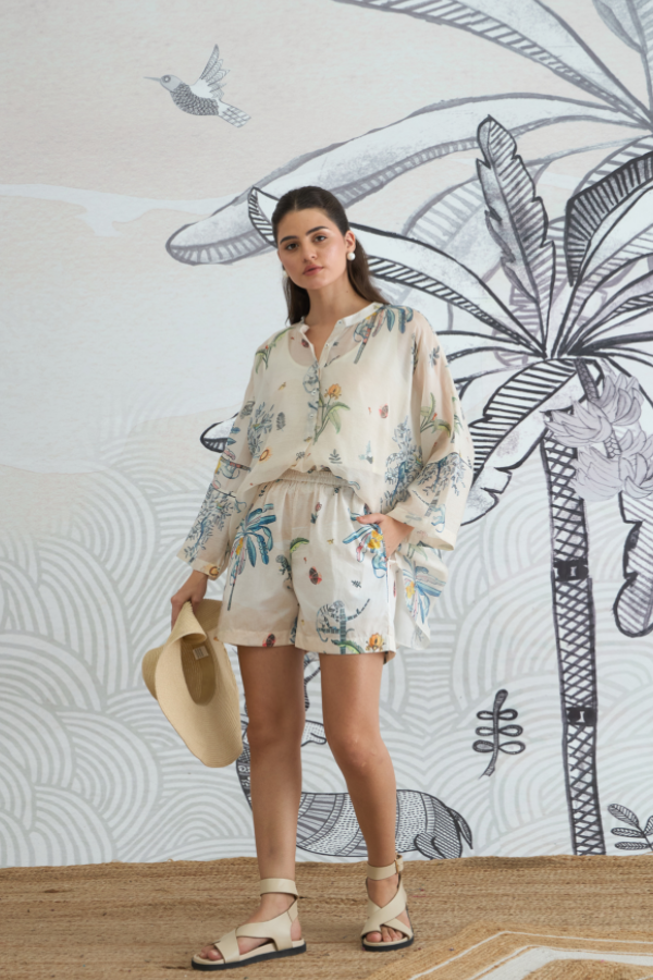 JUNGLE NAMAH TUNIC WITH SHORTS