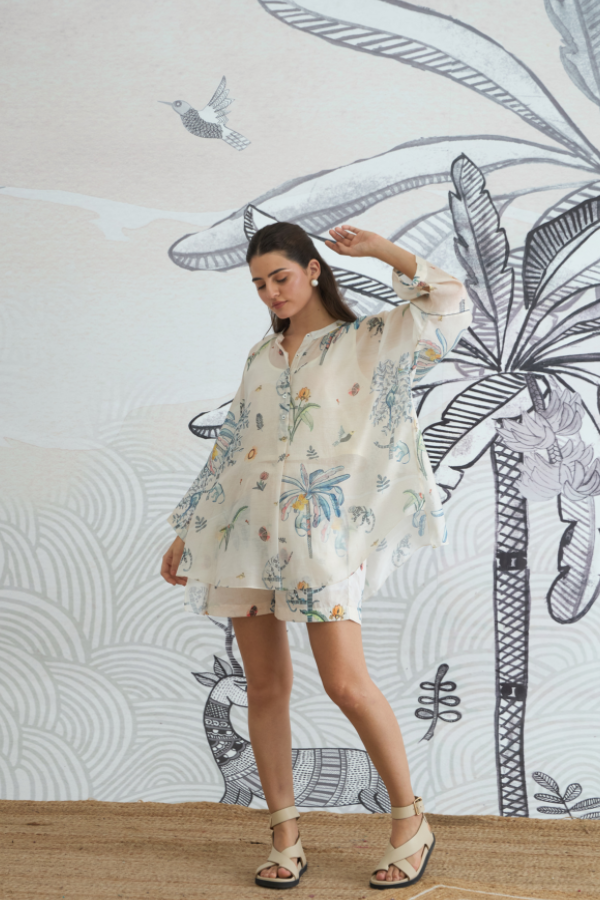 JUNGLE NAMAH TUNIC WITH SHORTS