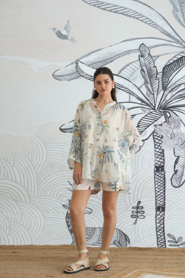 JUNGLE NAMAH TUNIC WITH SHORTS
