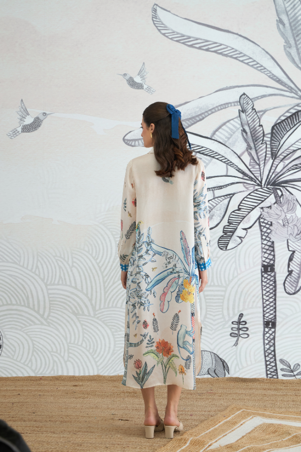 JUNGLE SHIRT DRESS