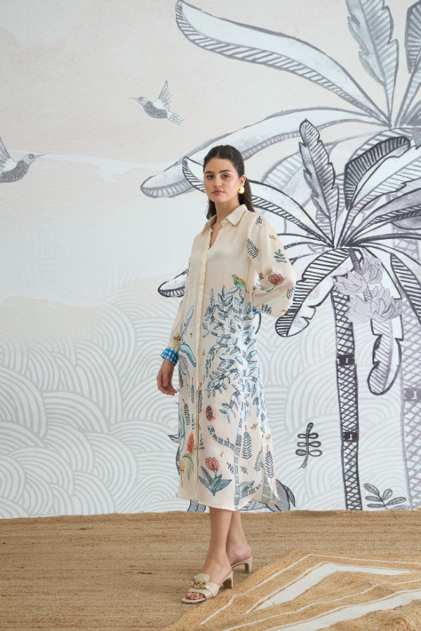 JUNGLE SHIRT DRESS