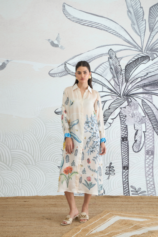 JUNGLE SHIRT DRESS