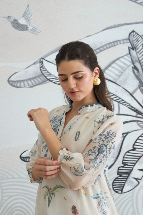 JUNGLE FRILL DRESS