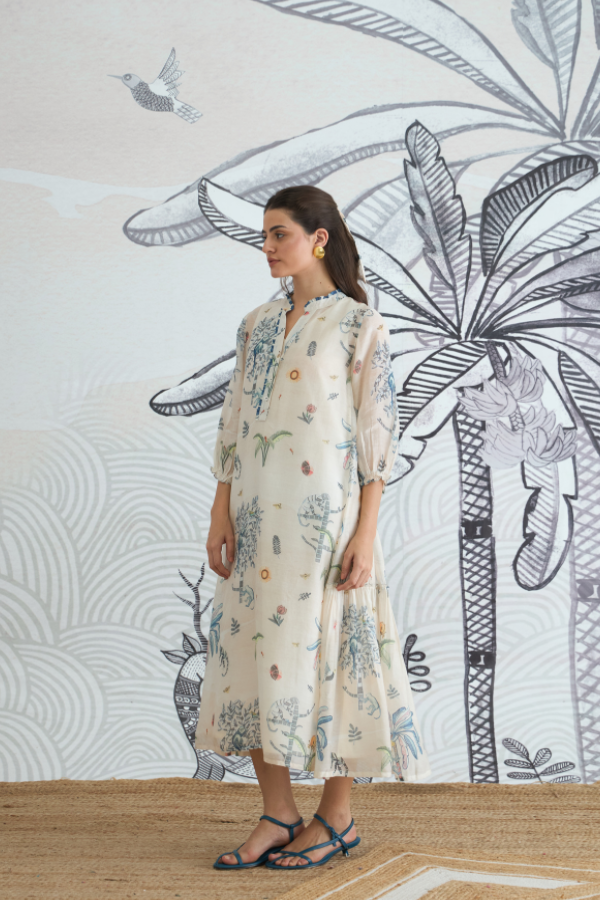 JUNGLE FRILL DRESS