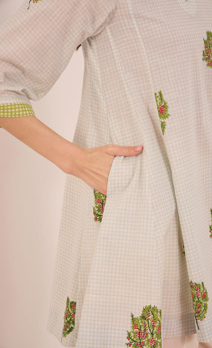 COTTON BOAT PANTS - IVORY