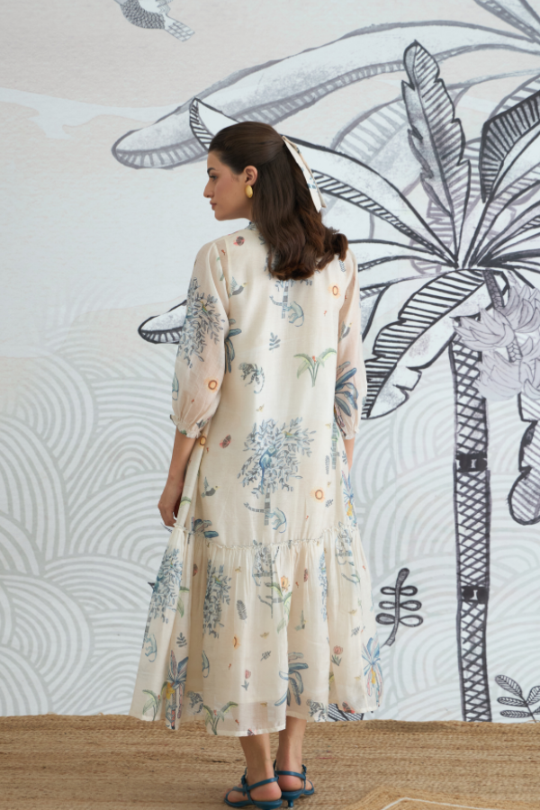 JUNGLE FRILL DRESS