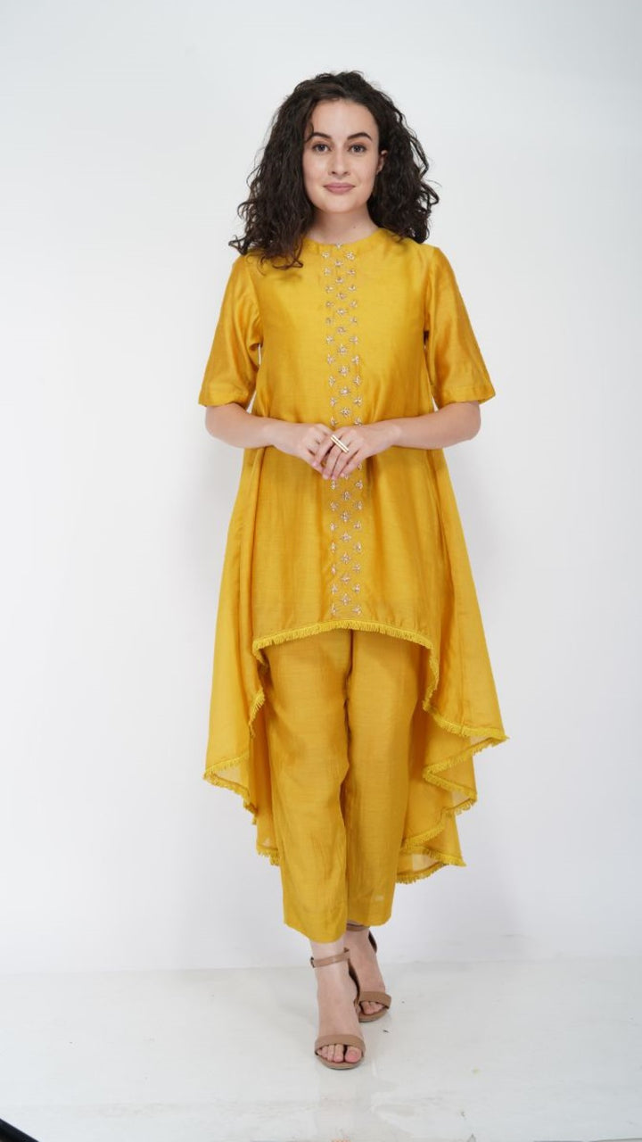 SAAWAN CRISS CROSS HIGH LOW WITH PANTS