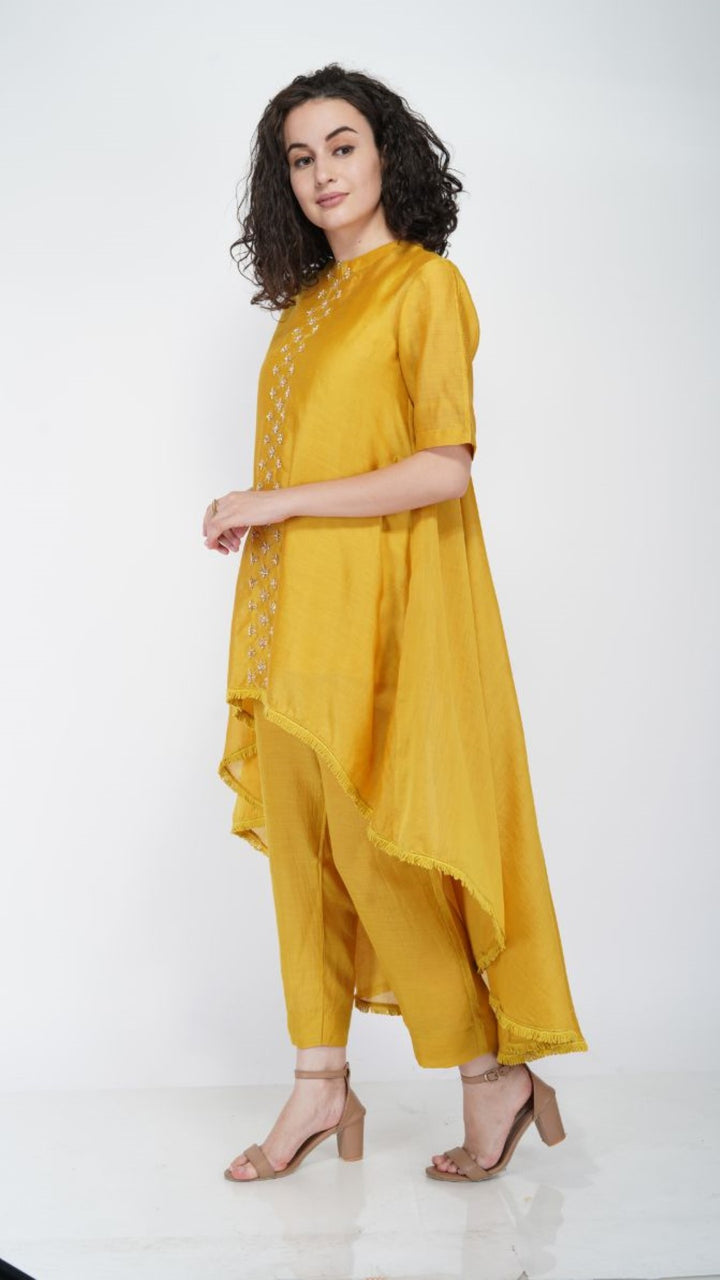 SAAWAN CRISS CROSS HIGH LOW WITH PANTS